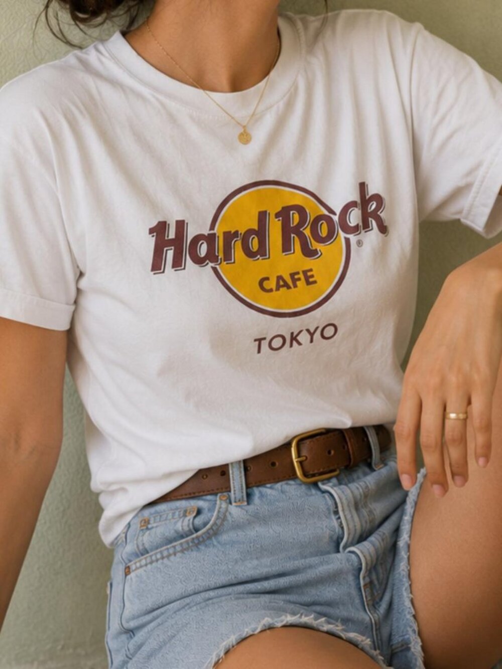 Classic Hard Rock Cafe Tokyo graphic tee